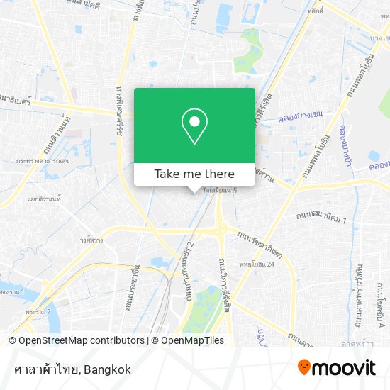 ศาลาผ้าไทย map