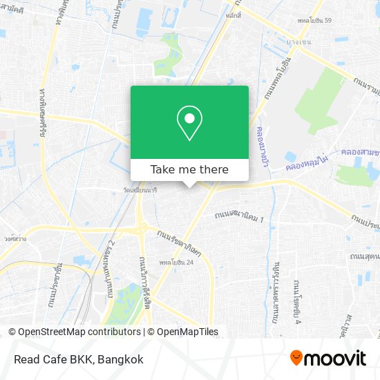 Read Cafe BKK map