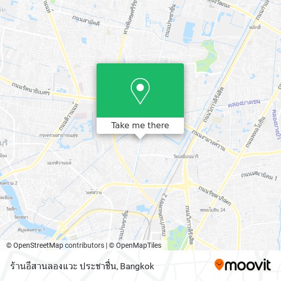 ร้านอีสานลองแวะ ประชาชื่น map