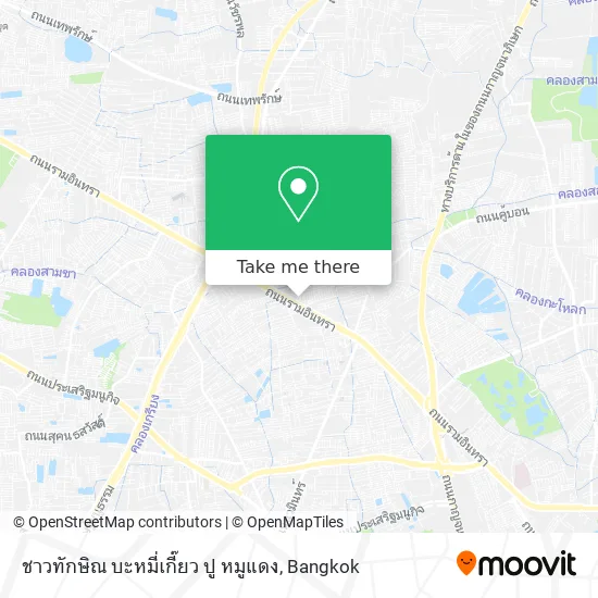 ชาวทักษิณ บะหมี่เกี๊ยว ปู หมูแดง map