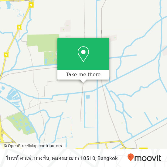 ไบรท์ คาเฟ่, บางชัน, คลองสามวา 10510 map