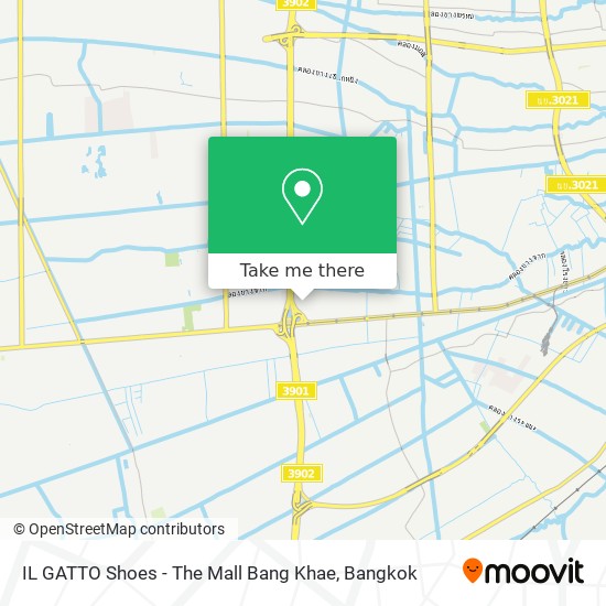 IL GATTO Shoes - The Mall Bang Khae map