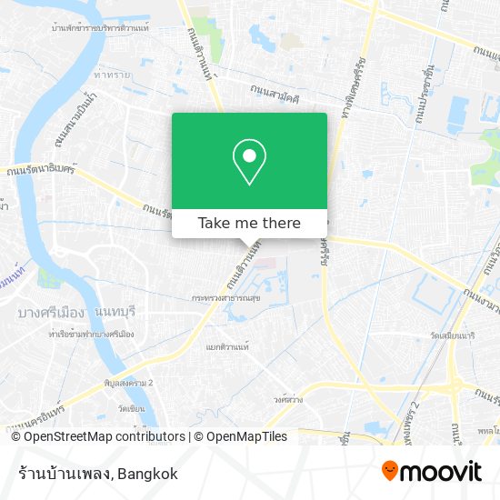 ร้านบ้านเพลง map