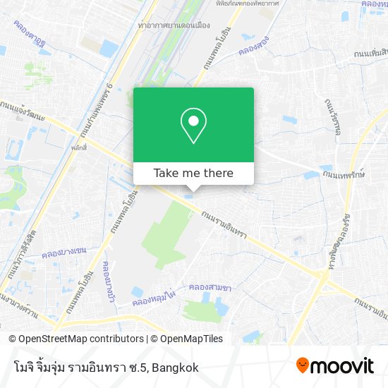 โมจิ จิ้มจุ่ม รามอินทรา ซ.5 map