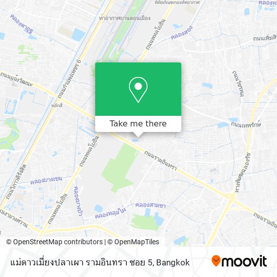 แม่ดาวเมี่ยงปลาเผา รามอินทรา ซอย 5 map