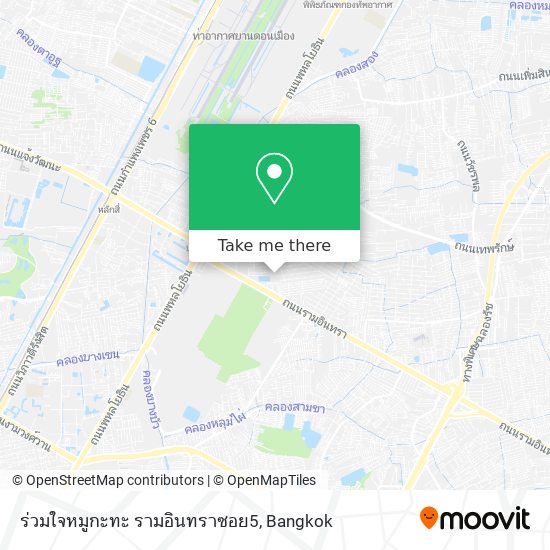 ร่วมใจหมูกะทะ รามอินทราซอย5 map