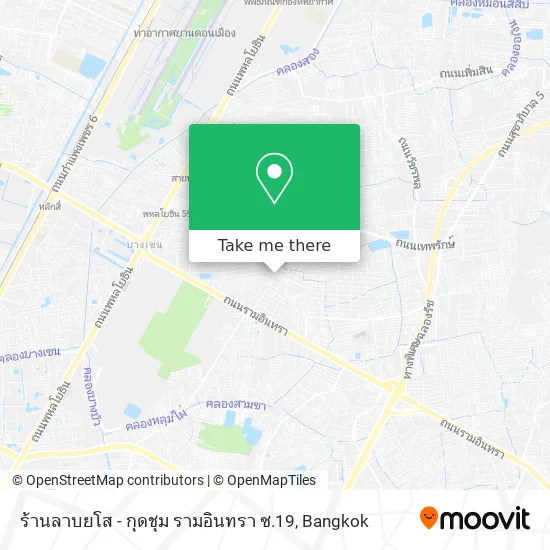ร้านลาบยโส - กุดชุม รามอินทรา ซ.19 map