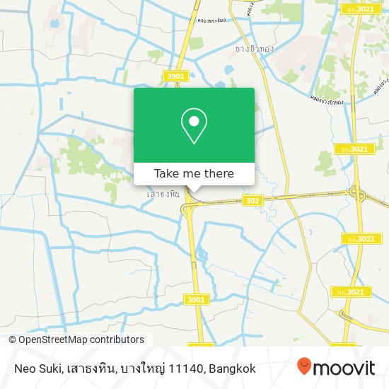 Neo Suki, เสาธงหิน, บางใหญ่ 11140 map