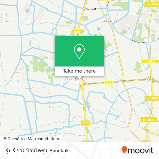 จุ่ม จี่ ย่าง บ้านโคขุน, เสาธงหิน, บางใหญ่ 11140 map