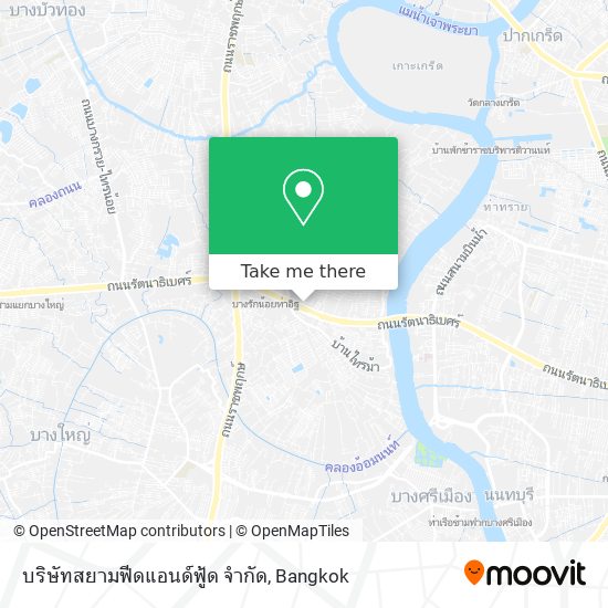 บริษัทสยามฟีดแอนด์ฟู้ด จำกัด map