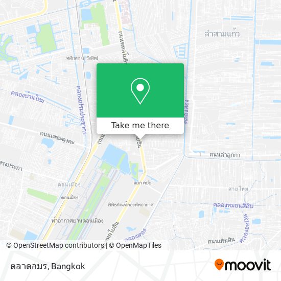 ตลาดอมร map
