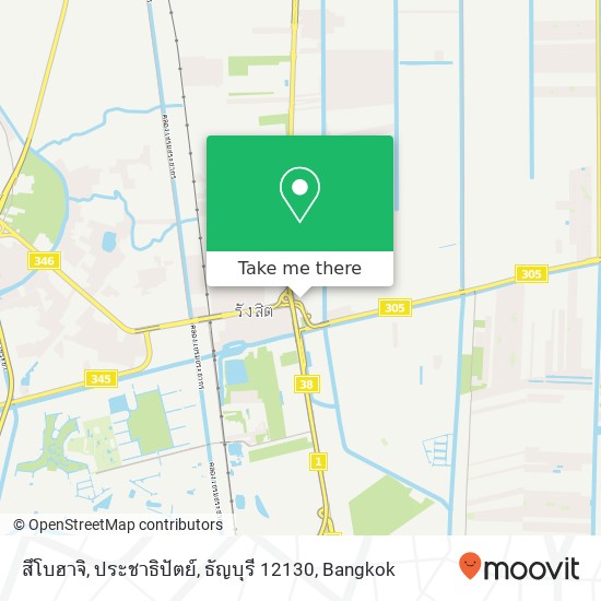 สึโบฮาจิ, ประชาธิปัตย์, ธัญบุรี 12130 map