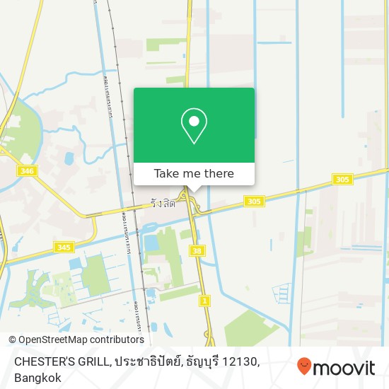 CHESTER'S GRILL, ประชาธิปัตย์, ธัญบุรี 12130 map