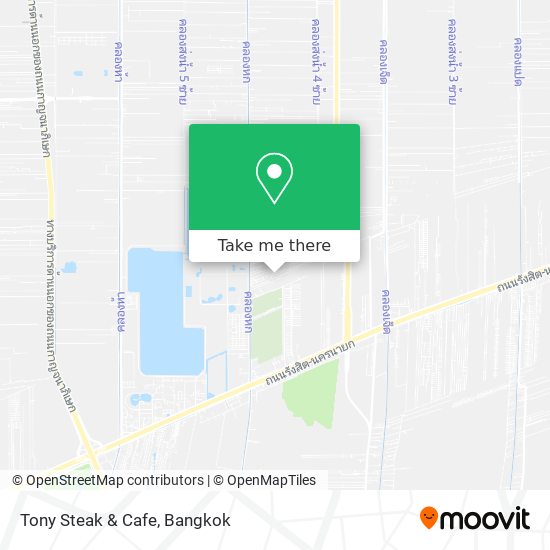 Tony Steak & Cafe map