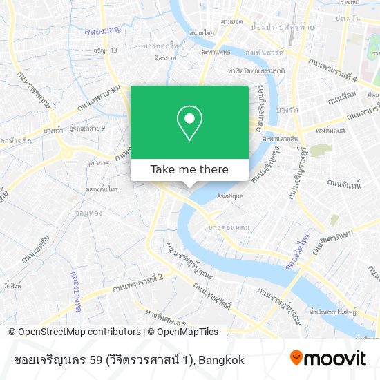 ซอยเจริญนคร 59 (วิจิตรวรศาสน์ 1) map