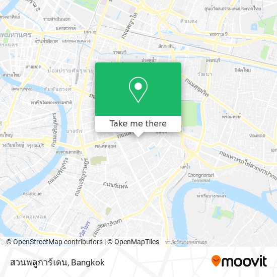 สวนพลูการ์เดน map