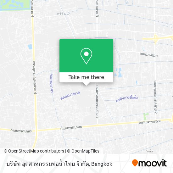 บริษัท อุตสาหกรรมท่อน้ำไทย จำกัด map
