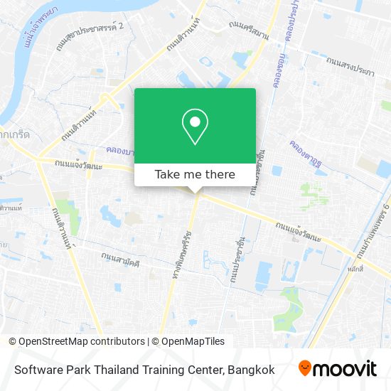 Software Park Thailand Training Center map