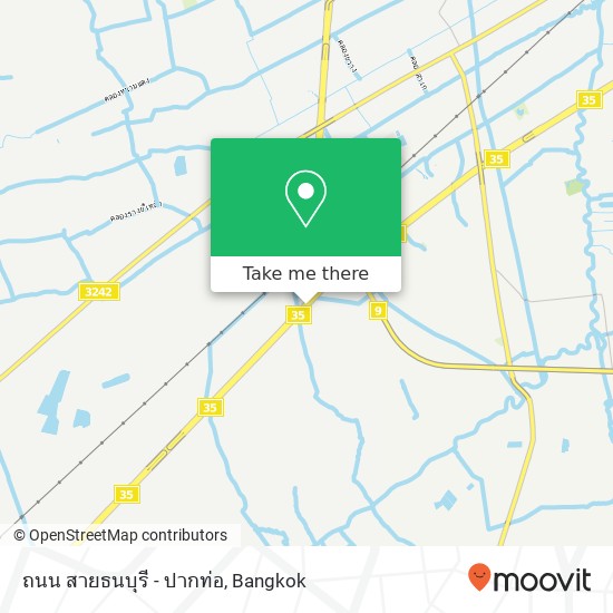 ถนน สายธนบุรี - ปากท่อ map