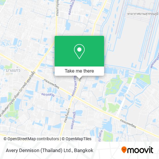 Avery Dennison (Thailand) Ltd. map