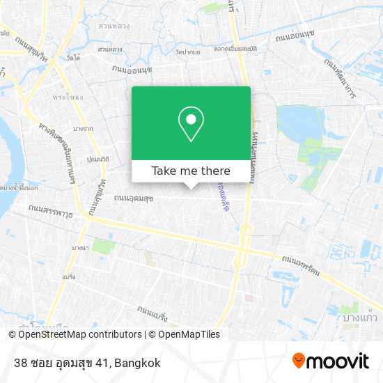 38 ซอย อุดมสุข 41 map