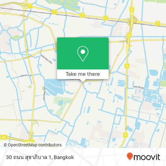 30 ถนน สุขาภิบาล 1 map