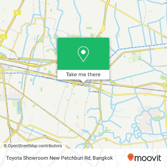 Toyota Showroom New Petchburi Rd map