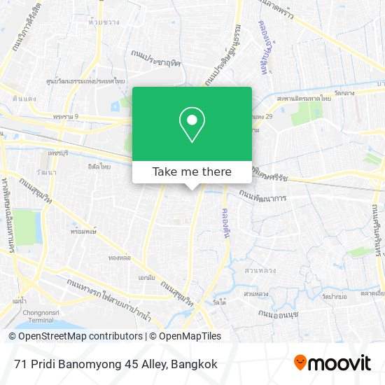 71 Pridi Banomyong 45 Alley map