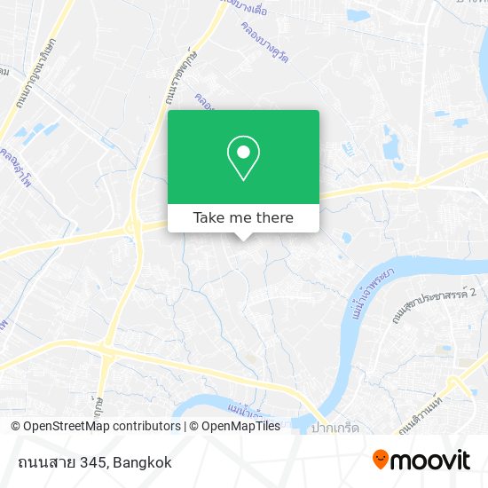 ถนนสาย 345 map