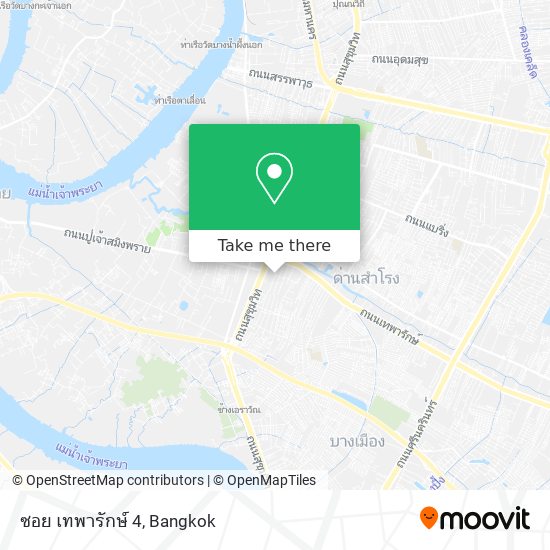 ซอย เทพารักษ์ 4 map