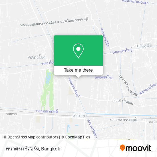 พนาศรม รีสอร์ท map