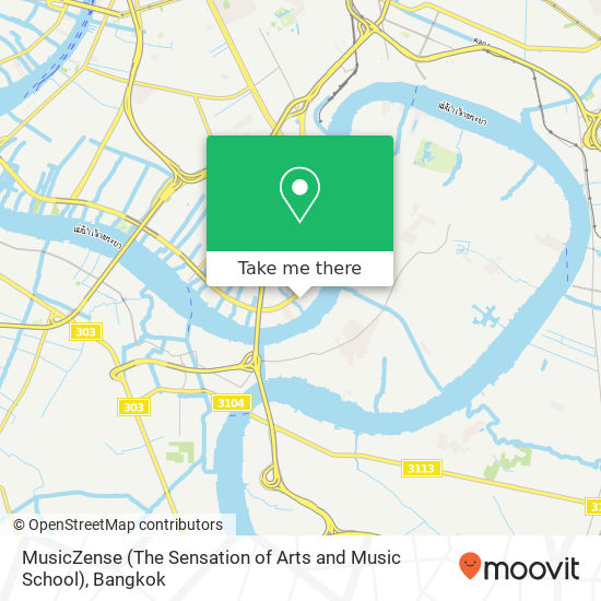 MusicZense (The Sensation of Arts and Music School) map