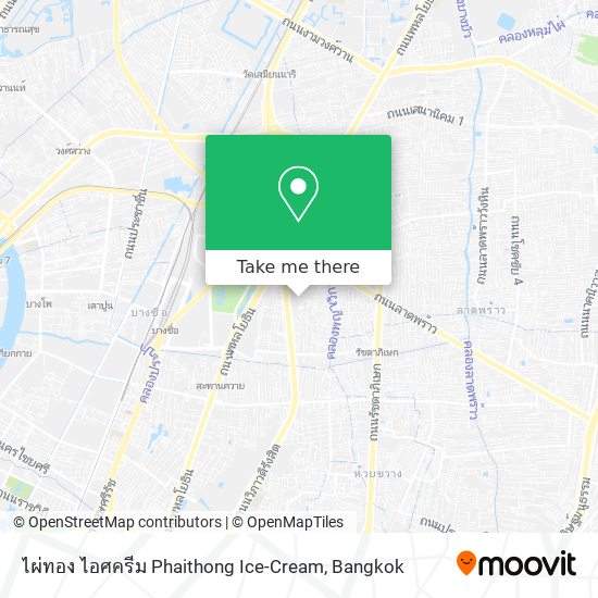 ไผ่ทอง ไอศครีม Phaithong Ice-Cream map