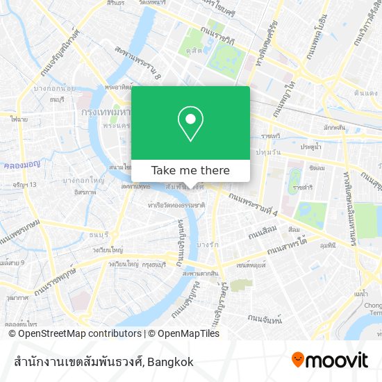 สำนักงานเขตสัมพันธวงศ์ map