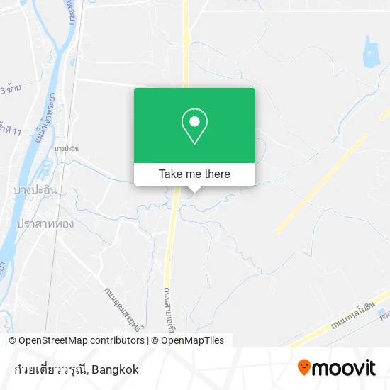 ก๋วยเตี๋ยววรุณี map