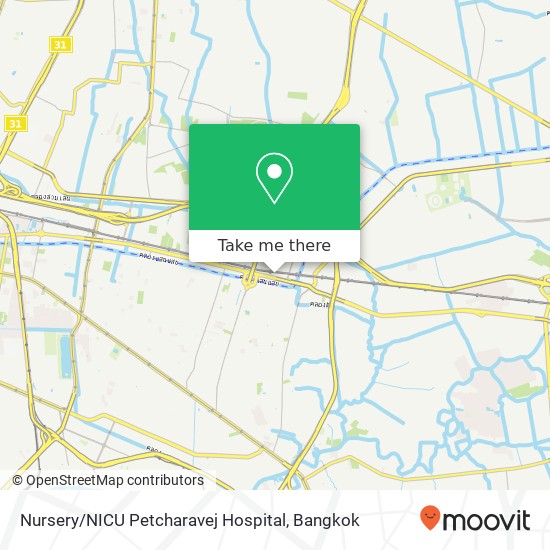 Nursery / NICU Petcharavej Hospital map