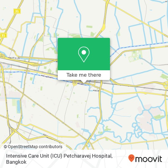 Intensive Care Unit (ICU) Petcharavej Hospital map