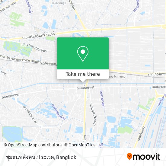 ชุมชนหลังสน.ประเวศ map