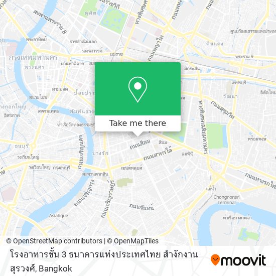 โรงอาหารชั้น 3 ธนาคารแห่งประเทศไทย สำงักงานสุรวงศ์ map