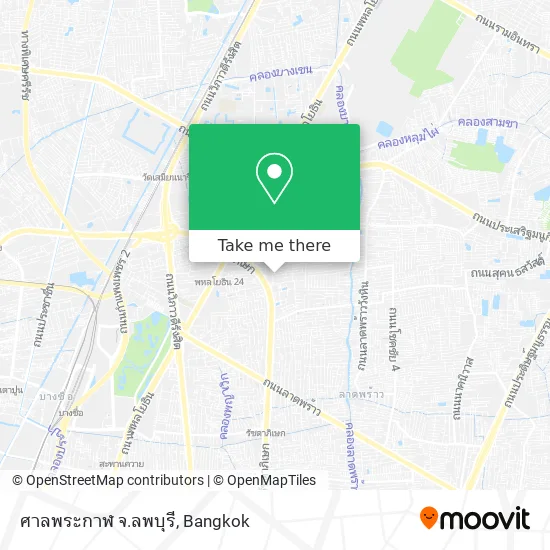 ศาลพระกาฬ จ.ลพบุรี map