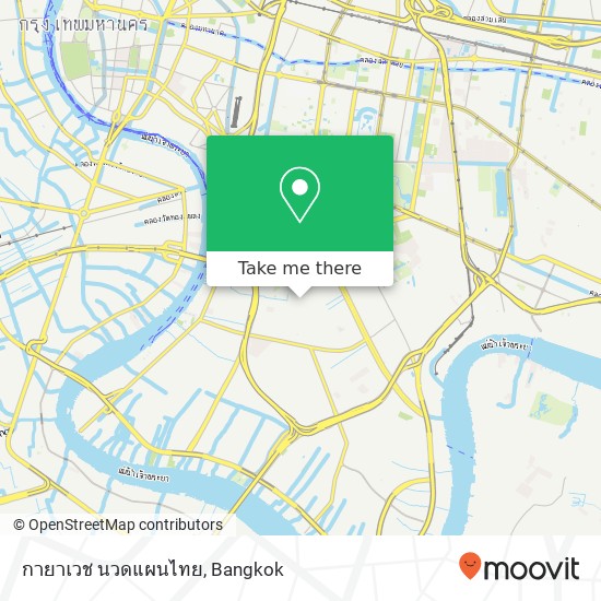 กายาเวช นวดแผนไทย map