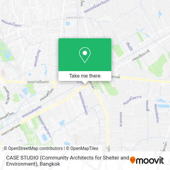 CASE STUDIO (Community Architects for Shelter and Environment) map