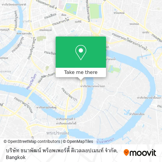 บริษัท ธนาพัฒน์  พร็อพเพอร์ตี้ ดิเวลลอปเมนท์ จำกัด map