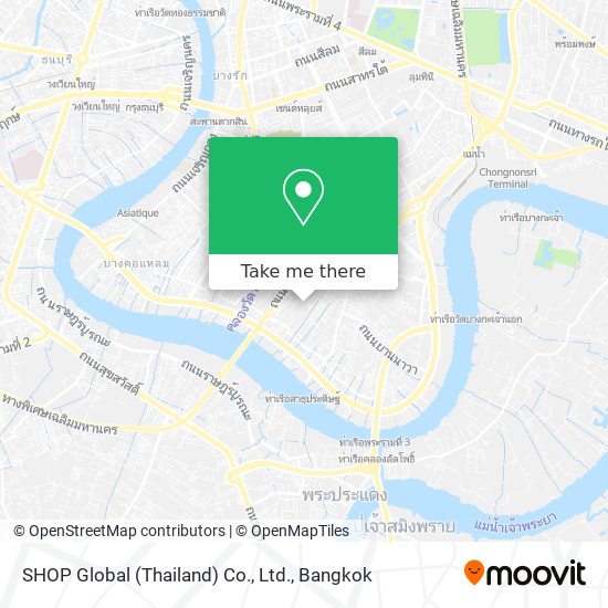 SHOP Global (Thailand) Co., Ltd. map