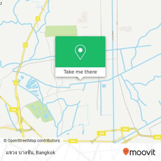 แขวง บางชัน map