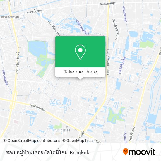 ซอย หมู่บ้านเดอะบัลโคนี่โฮม map