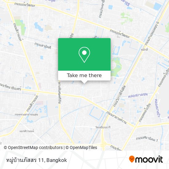 หมู่บ้านภัสสร 11 map