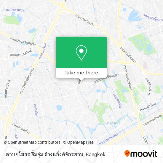 ลาบยโสธร จิ้มจุ่ม ข้างแก็งค์จักรยาน map