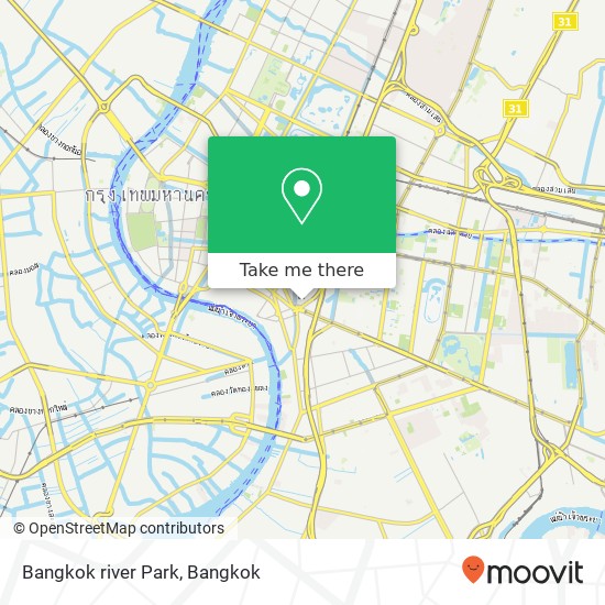 Bangkok river Park map