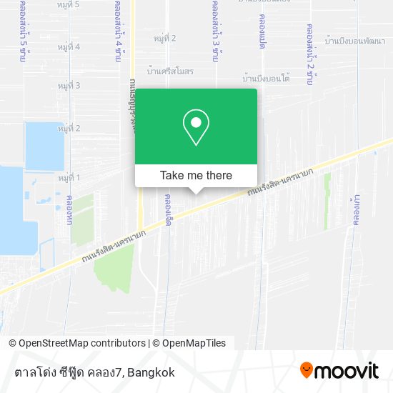 ตาลโด่ง ซีฟู๊ด คลอง7 map